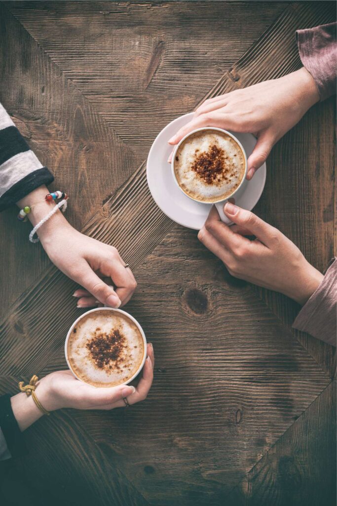 Kawa z recepcjonistką